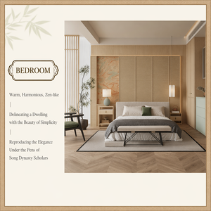 Série bois GOLDEN HOME |   Meubles sur mesure pour toute la maison, esthétique <span class=keywords><strong>de</strong></span> la dynastie Song |   Service gratuit <span class=keywords><strong>de</strong></span> conception et <span class=keywords><strong>de</strong></span> rendu 3D - Product Image 2