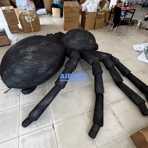Gigante evento de Halloween decoración techo negro inflable Halloween araña escorpión - Product Image 1
