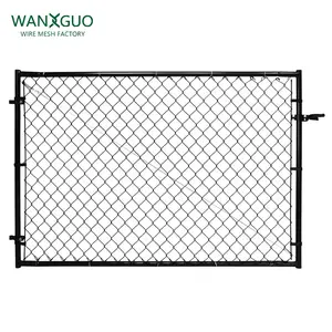 中国サプライヤーカスタマイズ8フィートガーデン亜鉛メッキ鋼PVCコーティングチェーンリンクフェンス