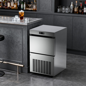 Máquina de Hielo Comercial Pequeña con Pantalla LED Profesional Hicon, 45 kg/24 h, CE, <span class=keywords><strong>GS</strong></span>, EMC - Product Image 4