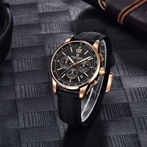 นาฬิกาข้อมือควอตซ์โครโนกราฟ PAGANI DESIGN YS008 รุ่นหรูสำหรับนักธุรกิจ กันน้ำ กระจกแซฟไฟร์ Vk63 สำหรับผู้ชาย - Product Image 3