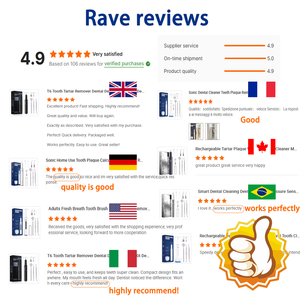 Rimuovi Tartaro a Ultrasuoni, Dispositivo Elettrico Sonico per Rimozione Macchie, Placca e Tartaro, Sbiancante per Denti, <span class=keywords><strong>Scaler</strong></span> Dentale Portatile - Product Image 5