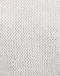 Maglione da <span class=keywords><strong>donna</strong></span> in cotone 100% girocollo tinta unita <span class=keywords><strong>a</strong></span> maglie Pointelle - Product Image 4