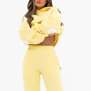 Sudadera con Capucha Personalizada para Mujer, Estilo Casual, Unisex, de Algodón Grueso, con Estampado Personalizado, de Alta Calidad - Product Image 2