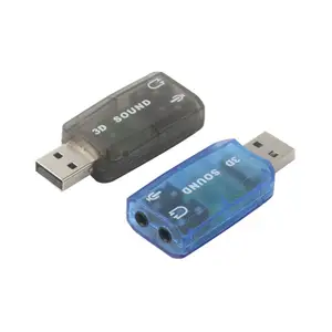 USB3D Audio USB adaptateur de carte son externe 5.1 canal sonore