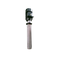 Pompe à eau à immersion électrique pour liquide de refroidissement CNC personnalisable pompe centrifuge verticale à plusieurs étages AC pompe hydraulique pour fluide de coupe