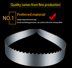 Tct Carbide Tip Legering Band Zaagbladen Snijden Hardhout Voor Horizontale En Verticale Lintzaagmachine - Product Image 3
