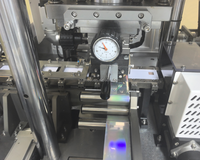 Machine de marquage à chaud à double station haute vitesse pour cartes PVC et estampage de feuilles holographiques