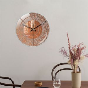 3D Acrylic Luxury Crystal Transparent Panel Wall <b>Clock</b> Living Room Dining Room Ramadan Decoration Simple Fashion Art Wall <b>Clock</b> - Product Image 5