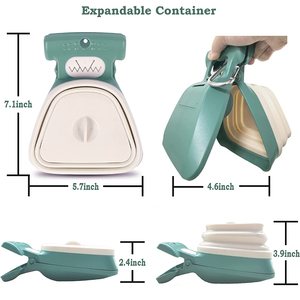 <span class=keywords><strong>Recogedor</strong></span> <span class=keywords><strong>de</strong></span> Caca para Perros y Gatos con Dispensador <span class=keywords><strong>de</strong></span> Bolsas para los Excrementos - Pala Portátil Fácil <span class=keywords><strong>de</strong></span> Llevar - Product Image 3