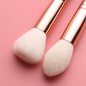 BEILI-brochas de maquillaje personalizadas, juego de brochas de maquillaje de base, color rosa, 25 unidades - Product Image 6