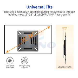 Soporte de Monitor Zeno L1 <span class=keywords><strong>para</strong></span> soporte de Tv, soporte de pared de 12-32 pulgadas <span class=keywords><strong>para</strong></span> Base de <span class=keywords><strong>televisión</strong></span> Oled, soporte de ángulo de Tv <span class=keywords><strong>para</strong></span> esquina - Product Image 3