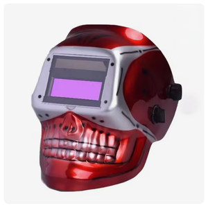 Casco <span class=keywords><strong>de</strong></span> Soldadura con Diseño <span class=keywords><strong>de</strong></span> Calavera, Oscurecimiento Automático, Estilo Pintado, Nuevo Diseño Estándar - Product Image 1