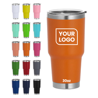 Tasse de voyage isotherme pour café 30 oz en acier inoxydable, thermos sous vide, modèle original, vente chaude