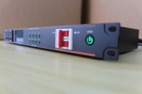 Penguat Daya Digital Kelas D Multifungsi Profesional 2000W Metal 1U Aode S-1082-33 8-Kanal untuk Konser/Pidato