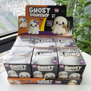 Nuevo Juguete de Peluche de Fantasma y Demonio, Mini Adorno de Halloween, Juguete Antiestrés de Rebote Lento con Lazo para Niños - Product Image 3