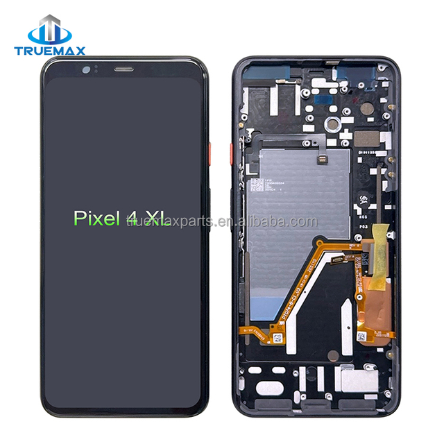 Screen Assembly With Frame for Google Pixel 4 XL Smart Phone LCD Touch Screens Digitizer Complete Cellphone Pixel4 XL