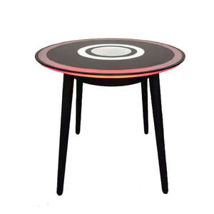 Table basse intelligente 2025 de luxe <span class=keywords><strong>moderne</strong></span> pour salon avec réfrigérateur tactile, chargeur sans fil et haut-parleur USB - Product Image 2