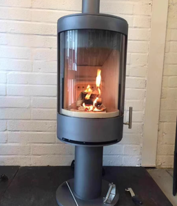 Poêle à bois autonome britannique PVR, chauffage contemporain en fonte pour usage domestique et villas, certifié Ecodesign - Product Image 4