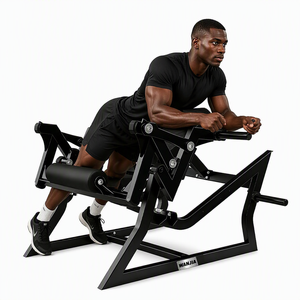 Équipement de fitness commercial à <span class=keywords><strong>prix</strong></span> d'usine pour la musculation : Appareil Reverse Glute-Ham à charge par disques, en vente - Product Image 2