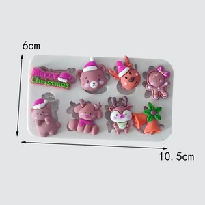 DIY Plant Christmas Silicone <b>Cookie</b> Chocolate Mold Silicone Molds for Cake Decorating Baking <b>Tools</b> - Product Image 4