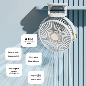 Ventilador Portátil Mini de Mão 2024 com Função de Dobragem Usável, Alimentado por USB para Uso de Estudantes e Comutadores na Mesa de Escritório - Product Image 1