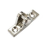 Charnière pivotante pour bimini en acier inoxydable 316 usinée CNC, finition poli miroir, pour auvent de bateau marin, charnière de pont, directement de l'usine