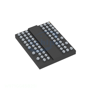 Composants électroniques de service complet d'origine, puces W971GG8SB25I 60 TFBGA, mémoire - Product Image 1