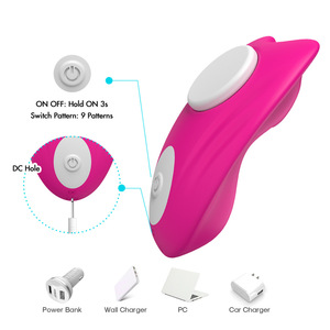 Vibrateur sexuel à télécommande sans fil, portable, pour massage invisible en extérieur, rechargeable par USB, étanche - Product Image 4