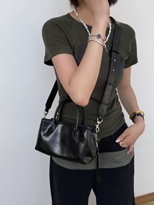 Hand Bags for Girls New Design Korean Style Genuine Leather Crossbody Bag for Daily Use Womens Leather <b>Handbag</b> Wholsale Products - Product Image 1