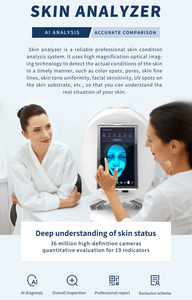 Analyseur <span class=keywords><strong>de</strong></span> Peau Professionnel 2025 pour <span class=keywords><strong>Spa</strong></span> et Salon, Scanner Facial, <span class=keywords><strong>Test</strong></span> Cutané, Microhydrodermabrasion, Détecteur IA, Appareil d'Analyse Faciale - Product Image 6