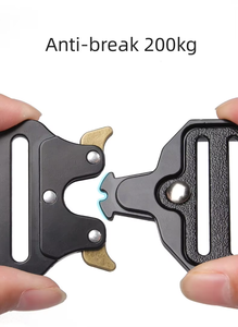 Kingtale Robustes Taktisches Hundehalsband-Leine-Geschirr-Set für Outdoor-Training mit Anti-Zug-Funktion und Kontrollgriff für Große Hunde - Product Image 6