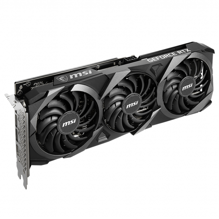 Used MSI GeForce RTX 3060 Ti 3X 8G Gaming Graphics Card, 8GB GDDR6