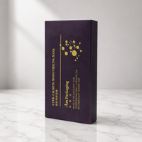Coffret Découverte Personnalisé de Masques en Feuille de Sérum pour les Yeux et le Visage, Emballage Cadeau pour Soins de la Peau et Parfums