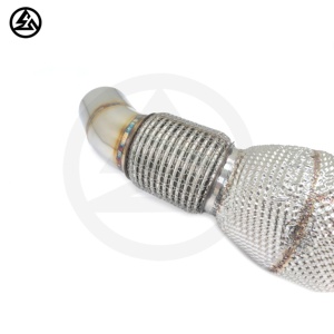 BMW G20 G22 M340i M440i 540i 740i 840i 840i X3 B58 히트 쉴드 배기 시스템을위한 하이 퀄리티 CSZ B58 다운 파이프 - Product Image 5