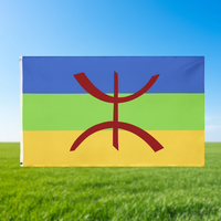 Drapeaux nationaux de tous les pays, imprimés sur mesure par le fabricant, 3x5 pieds, pour les agences de voyage, les événements sportifs, les activités de plein air