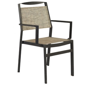 Mejor <span class=keywords><strong>venta</strong></span> moderno jardín balcón patio sillones muebles al aire libre Patio restaurante aluminio comedor sillas - Product Image 2
