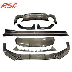 Alerón Delantero de Fibra de Carbono, Faldones Laterales, Difusor Trasero y Alerón de Techo para RS6 <span class=keywords><strong>A6</strong></span> Allroad <span class=keywords><strong>A6</strong></span> AVANT - Product Image 1