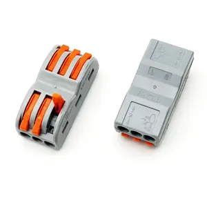 222-413 Spring Terminal Blocks Electric Cable Lever Wire Connectors - Electrical Equipment & Supplies Connectors & Terminals