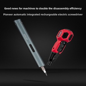 Mini tournevis domestique 3,6 V avec embout magnétique, lumière de travail, rechargeable par USB pour le bricolage domestique - Product Image 5