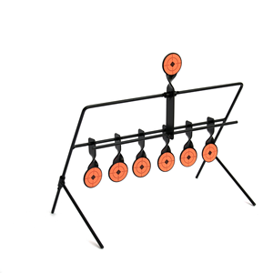 Thép quay mục tiêu bắn súng paintball thực hành <span class=keywords><strong>7</strong></span> Tấm thiết lập lại mục tiêu bắn súng - Product Image 3