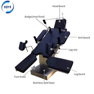 Elektrische chirurgische operatietafel, veterinaire operatietafel voor orthopedische ziekenhuiskamer, verstelbaar - Product Image 3
