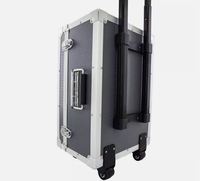 Valise de transport rigide en aluminium avec roues Rangement de l'équipement de la caméra