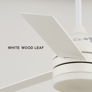 42 pulgadas estilo europeo eléctrica moderna de madera maciza palas ventilador de techo con luz Led - Product Image 4