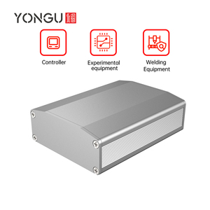 Yonggu J10 64*25.5MM Circuit imprimé universel boîtier en métal boîtier d'instrument de carte PCB boîtier de projet électronique en aluminium