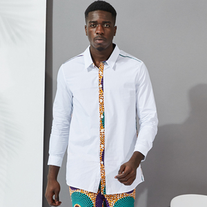 <span class=keywords><strong>Homme</strong></span> Deux Pièces Ensemble Avec Imprimé Africain Hommes <span class=keywords><strong>Chemise</strong></span> À Manches Longues <span class=keywords><strong>2020</strong></span> Nouveau Design - Product Image 6