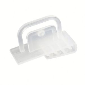 Porte-étiquette PVC pour rayonnage de supermarché, support de signalisation à bord métallique, pince pour carte, support d'affichage, porte-étiquette de prix Supergrip, clip pour ticket d'information - Product Image 1