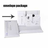 Lunettes de réalité virtuelle 3D, verre VR pour Android /IOS, papier promotionnel personnalisé Google carton