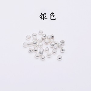 Positioning Beads Copper Electroplated <b>Spacer</b> Beads For DIY Jewelry Making 6mm Round Tube Beads With High Color Retention - Product Image 2