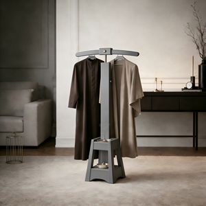 En gros Cintres en bois pour vêtements, Cintres Bukhoor arabes réglables en hauteur, Organisateur de vêtements - Product Image 5